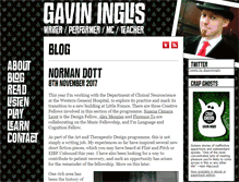 Tablet Screenshot of gavininglis.com